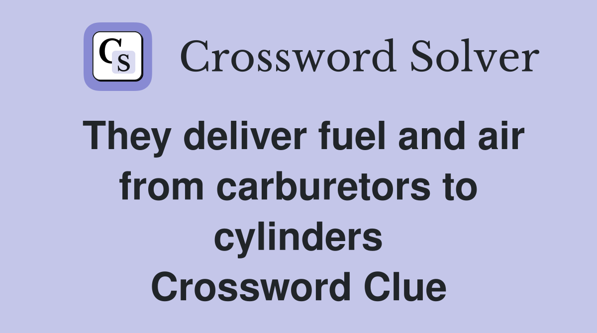 cylinders crossword clue 5 letters